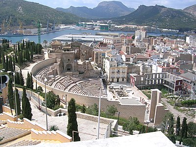 Which Roman province was Cartagena the capital of?