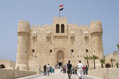 What famous ancient structure was located in Alexandria?