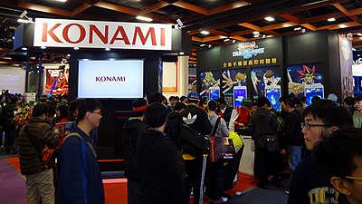What is Konami's primary field of operation?