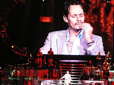 As of the knowledge cut-off, how many albums has Marc Anthony sold worldwide?