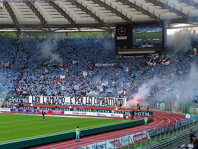 In which year did S.S. Lazio first participate in Serie A?