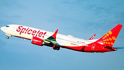 When did SpiceJet operate its first flight?
