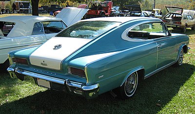 Which AMC car model was known for its unique, compact design?