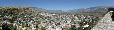 Which minority communities are substantial in Gjirokastër?
