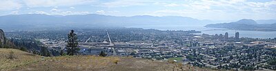 What was the date of the establishment of Kelowna?