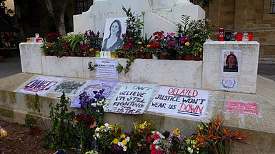By what means was Daphne Caruana Galizia assassinated?