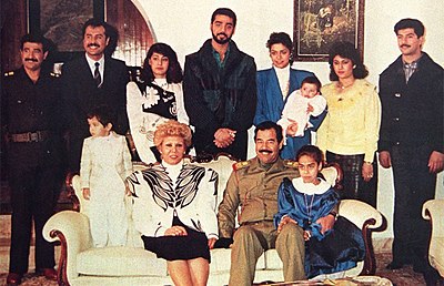 Uday Hussein was which child of Saddam Hussein?