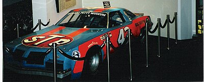 What was the number of Richard Petty's iconic race car?
