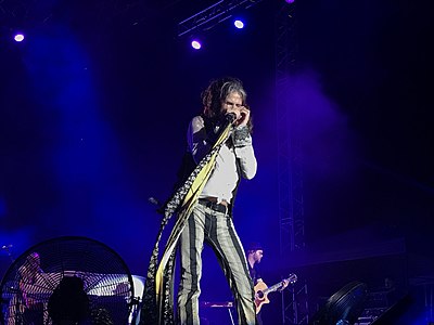 Which instrument does Steven Tyler primarily play in Aerosmith?