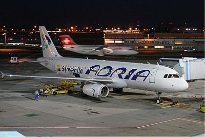 What was the primary focus of Adria Airways' services?