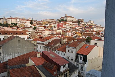What is the name of the main square in Coimbra?