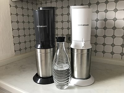 What style of soda machines does SodaStream produce?