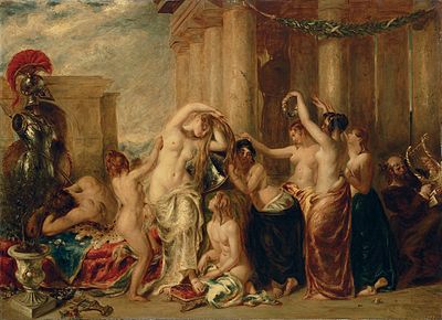 Who was William Etty's most famous student?