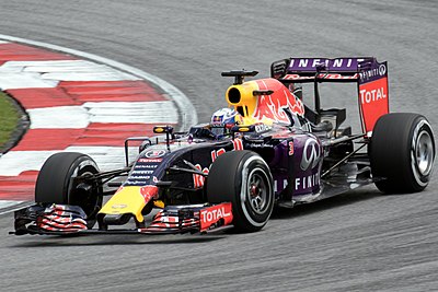 Who was Ricciardo's teammate at Red Bull Racing in 2014?