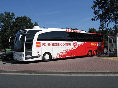 What is the mascot of FC Energie Cottbus?
