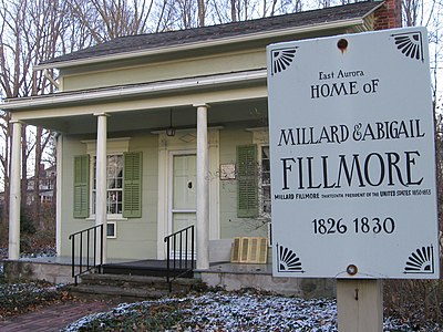 Which university did Fillmore help found?