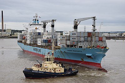 What is the name of the family that controls Maersk?