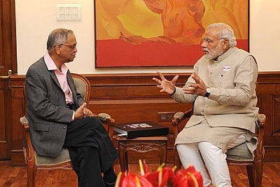 Which Indian civilian awards has Murthy received?