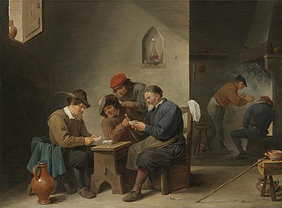 When was David Teniers the Younger baptized?