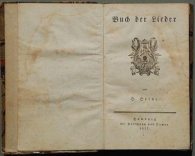 Why were some of Heine's works banned in Germany?