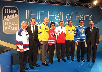 Sundin was elected to the IIHF Hall of Fame in what year?