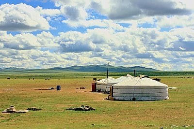 Who is the lyricist for Mongolia's anthem?