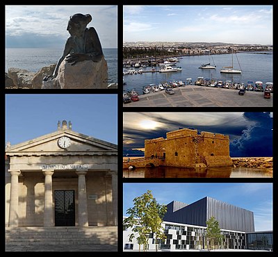 What is the ancient name for the current city of Paphos?