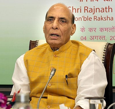 From which state did Rajnath Singh start his political career?