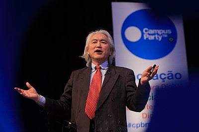 What is the primary focus of Michio Kaku's books and appearances?
