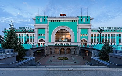 What is the name of the famous theatre in Novosibirsk?
