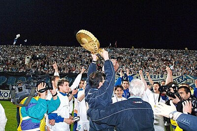 In which year did HNK Rijeka's football team become active?