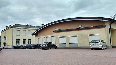 What is the unique feature of the Ice Arena in Tomaszów Mazowiecki?