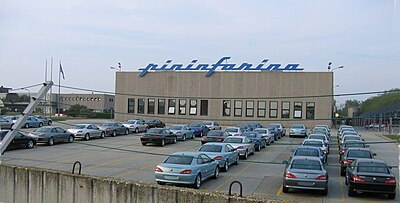Which Italian car brand has Pininfarina NOT designed vehicles for?