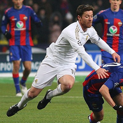 In which year did Xabi Alonso retire from playing football?