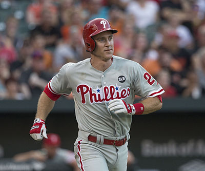 Who does Chase Utley share the record with for most home runs in a single World Series?