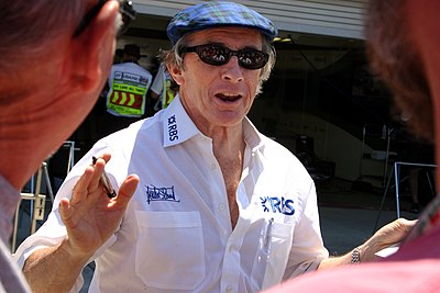 What year did Jackie Stewart narrowly miss winning the Indianapolis 500?