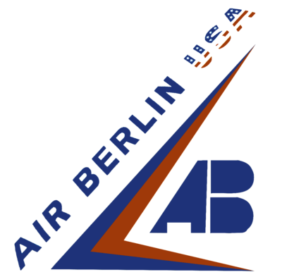 What was Air Berlin's status after the reunification of Germany?