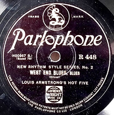 How many weeks did Parlophone claim the top spot on the UK Albums Chart in 1964?