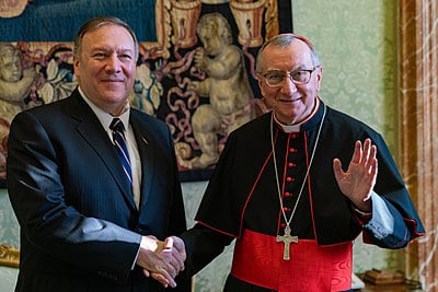 What honor does Parolin hold from Italy (OMRI)?