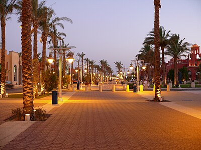 The Hurghada Marina is a hub for what?
