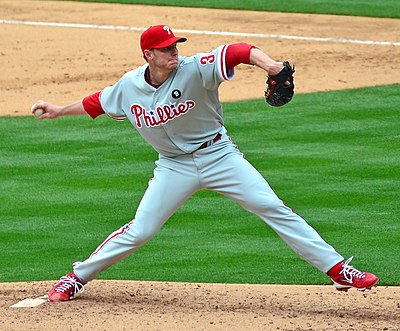 Which year did Roy Halladay win his second Cy Young Award, this time in the National League?