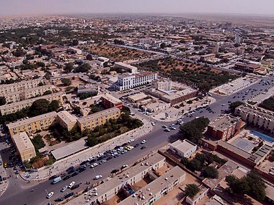 What is the main economic activity in Nouakchott?