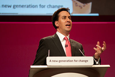 Who appointed Ed Miliband as Minister for the Cabinet Office and Chancellor of the Duchy of Lancaster?