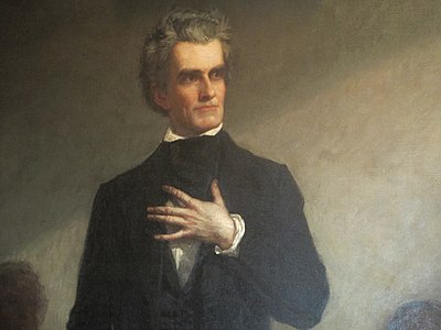 Which position did Calhoun hold under President James Monroe?