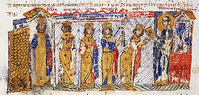 Was Theodora successful at fending off the Bulgarian rulers through diplomacy?