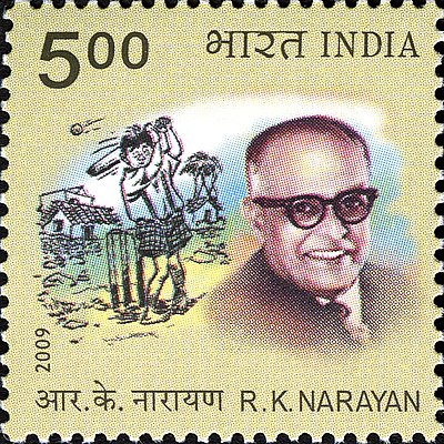 R. K. Narayan was a leading author of early Indian literature in English along with which of the following authors?
