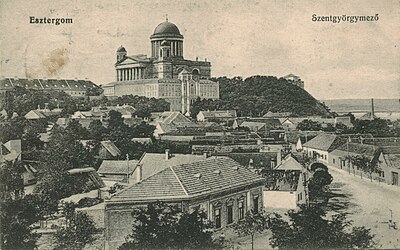 What is the largest church in Hungary, located in Esztergom?