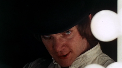 Who directed A Clockwork Orange featuring Malcolm McDowell?