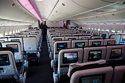 Which long-haul flight destinations does Air New Zealand serve?