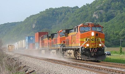 Who announced the acquisition of the remaining shares of BNSF Railway in 2009?
